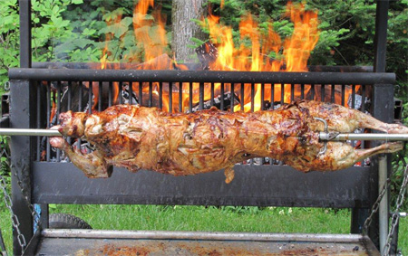 Méchoui d'agneau à Gatineau